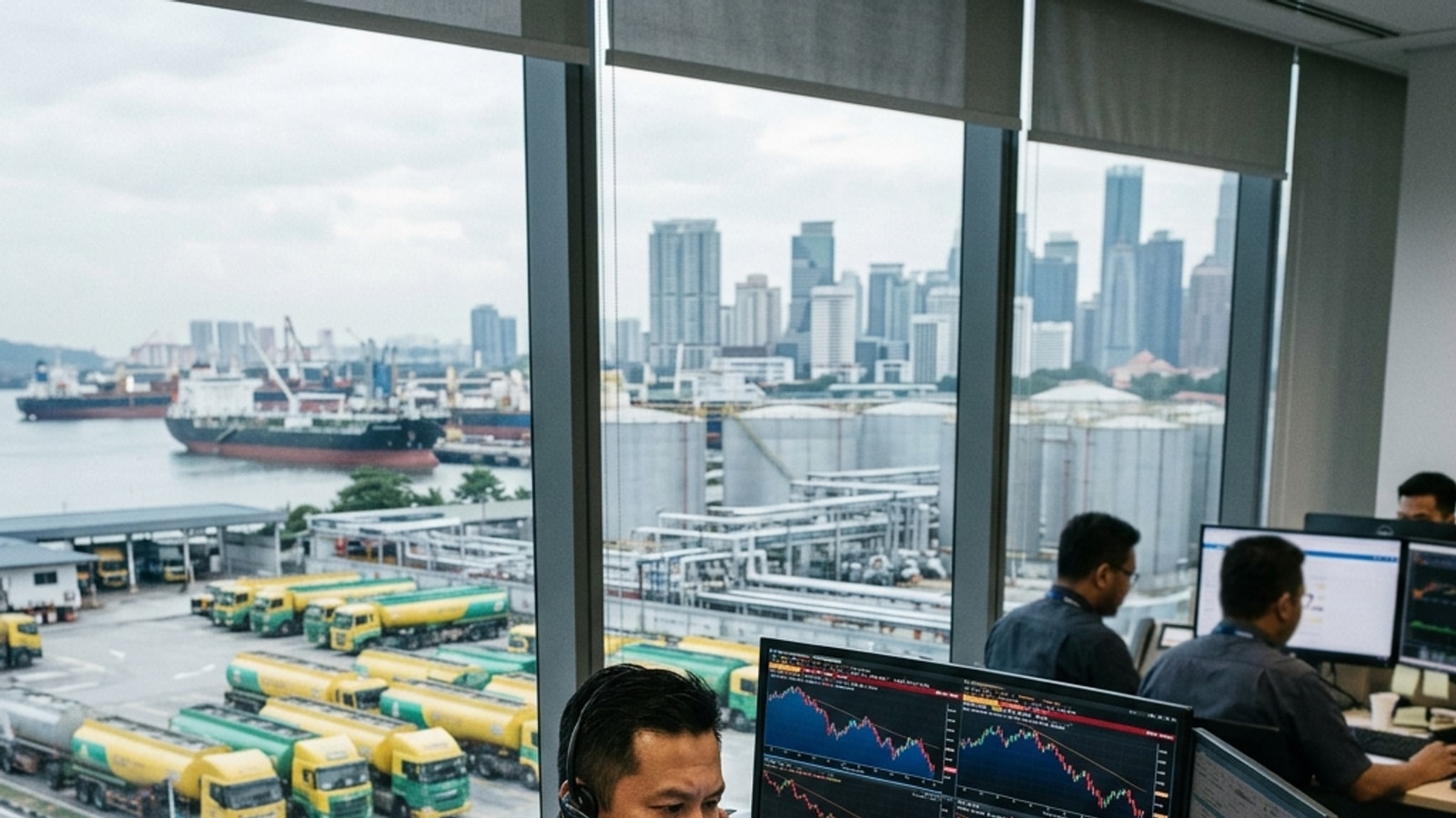 Saham Global Berundur Dan Bon Lemah Ketika Minyak Meningkat
