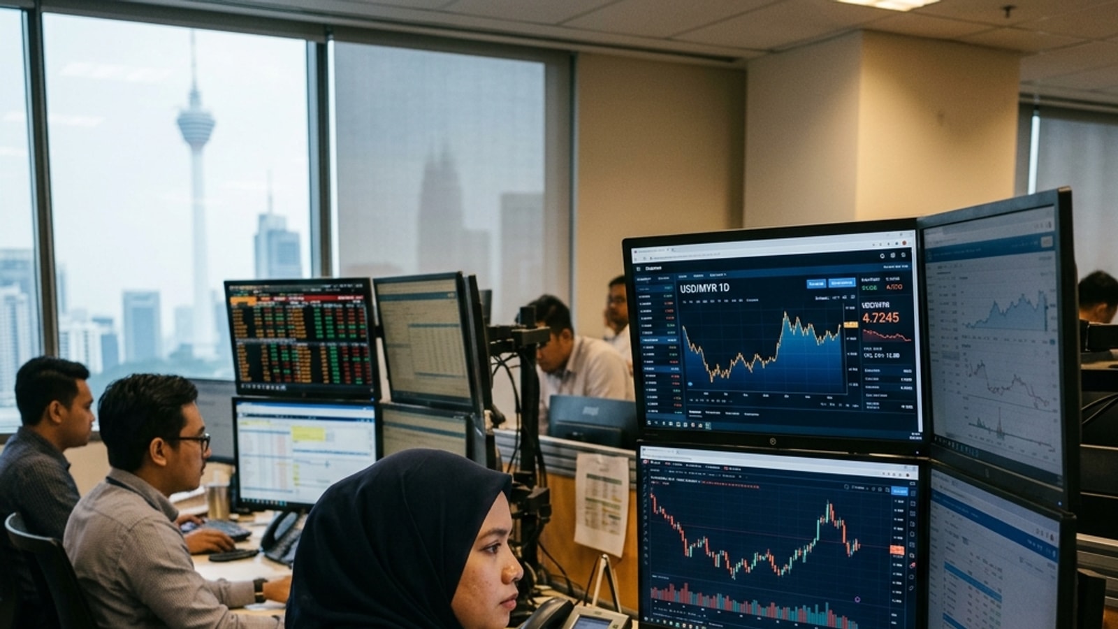 Ringgit Dibuka Sedikit Tinggi Di Tengah Sentimen Pasaran Berhati-Hati